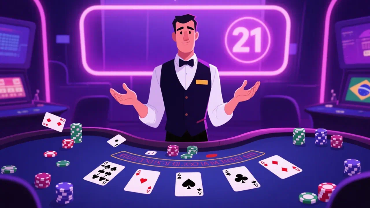 89p.com mão de blackjack exibindo Ás e figura em destaque